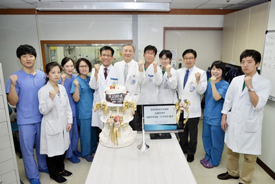 심혈관센터, 심혈관중재시술 12,000건 시술 돌파 기념식