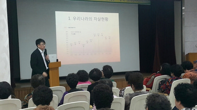 정신건강의학과 최준호 교수, '자살예방' 건강강좌 개최