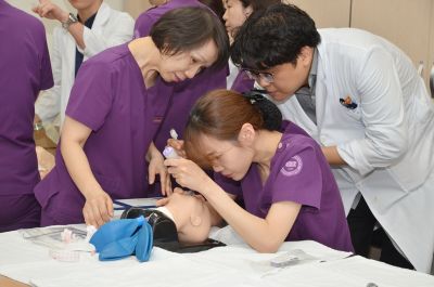 신생아집중치료지역센터 감염관리 및 신생아소생술(NRP, Neonatal Resuscitation Program )교육 실시