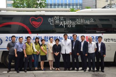 ‘노•사가 함께하는 사랑의 헌혈운동’실시