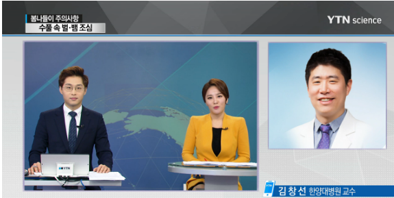 봄철 야외활동 주의사항