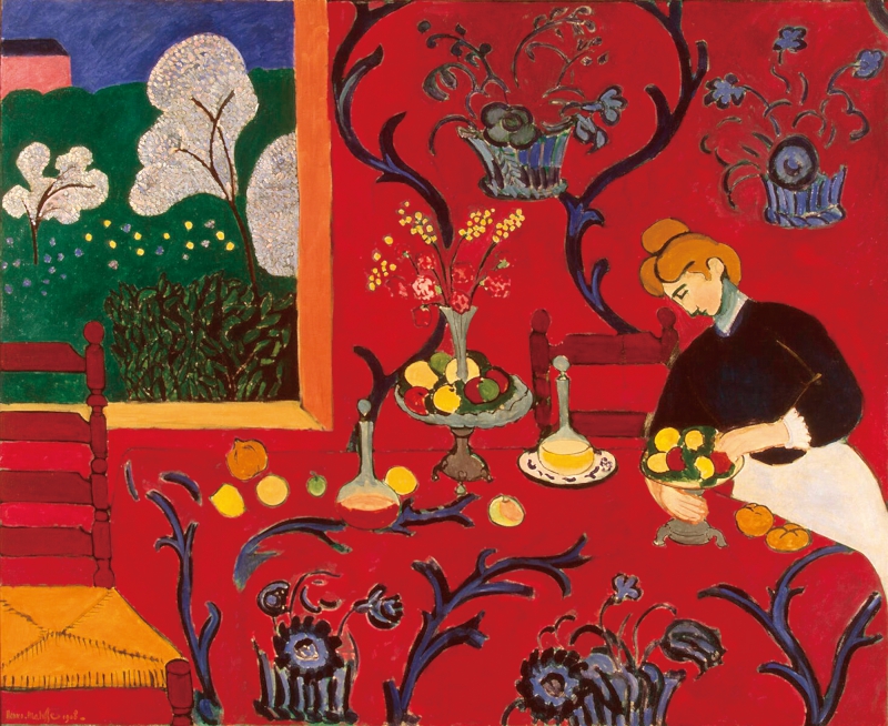 붉은 방, 1908 - 앙리 마티스